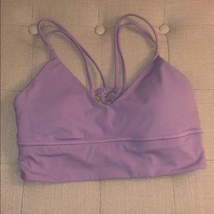 Light Purple Lululemon Sports Bra